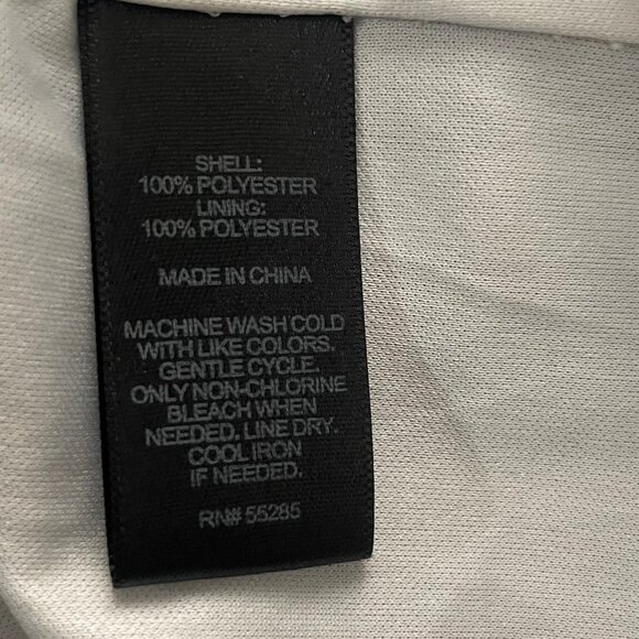 Express Women's Portofino Black White Striped Shirt Dress Roll Tab Sleeve XS - Picture 14 of 16